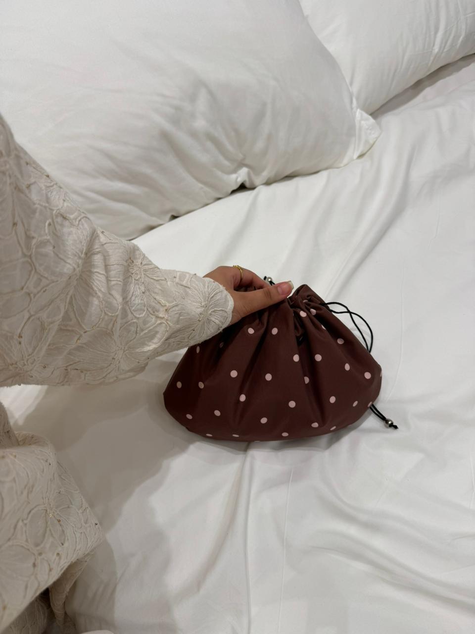 ruffled polka dots