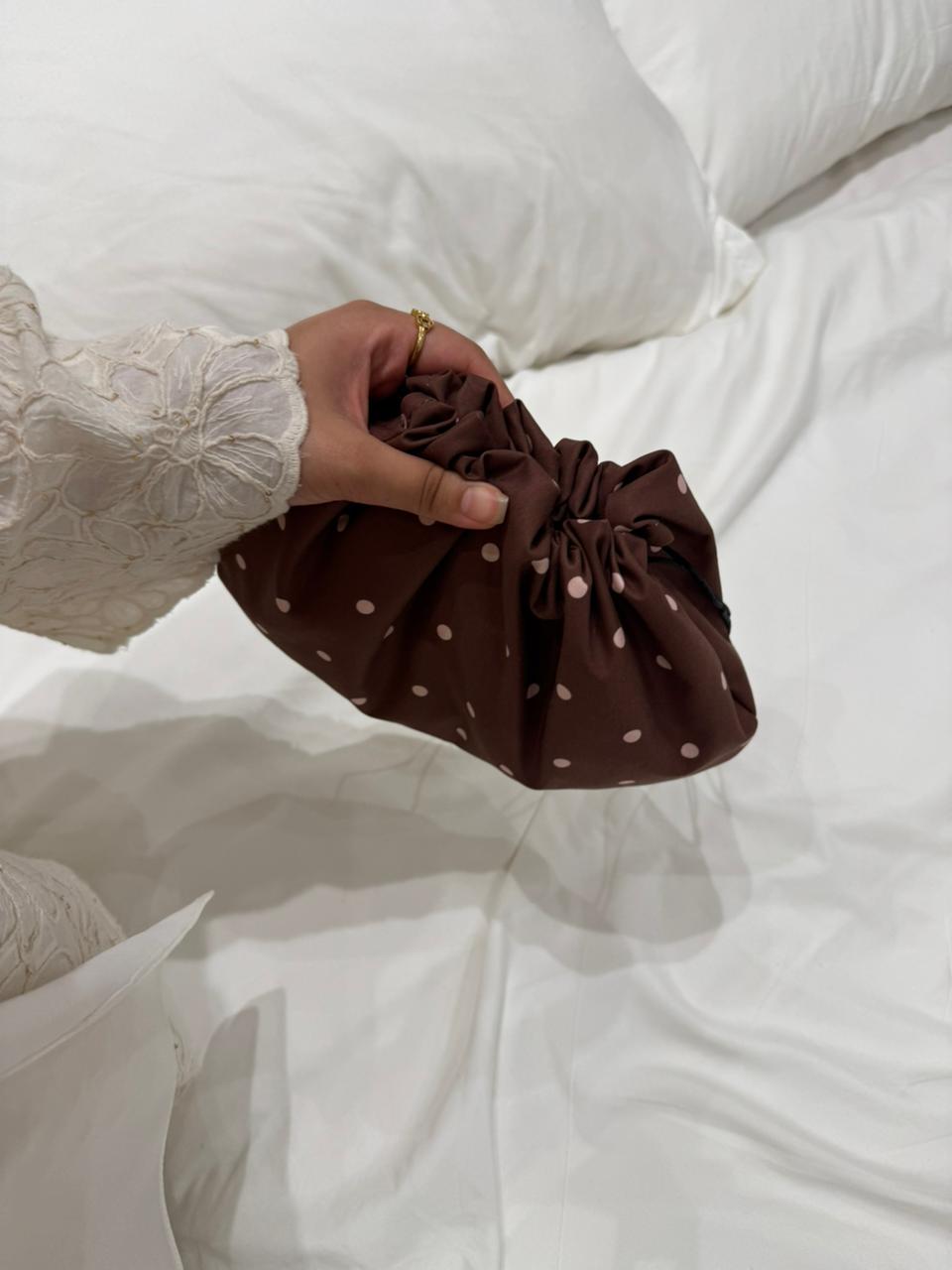 ruffled polka dots