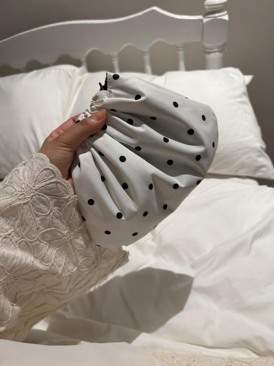ruffled polka dots