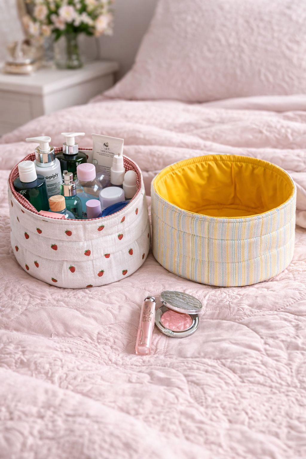 Basket Pouch  waffle