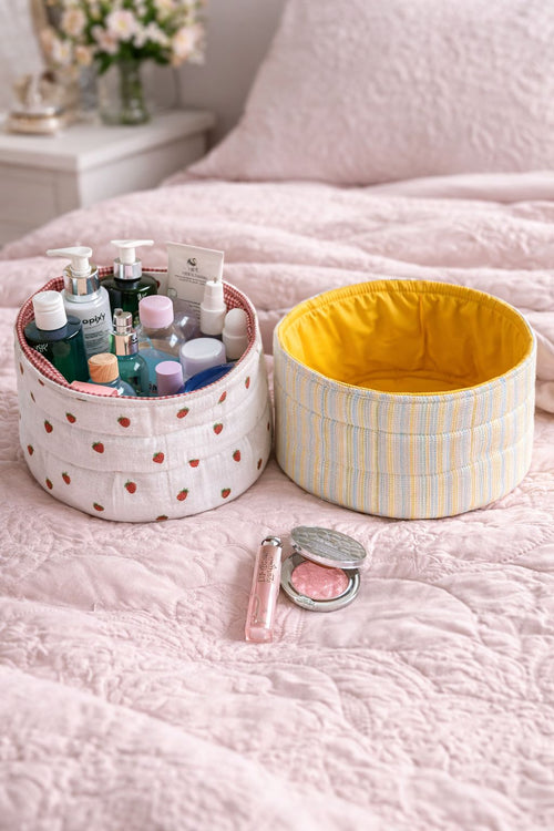 Basket Pouch  waffle